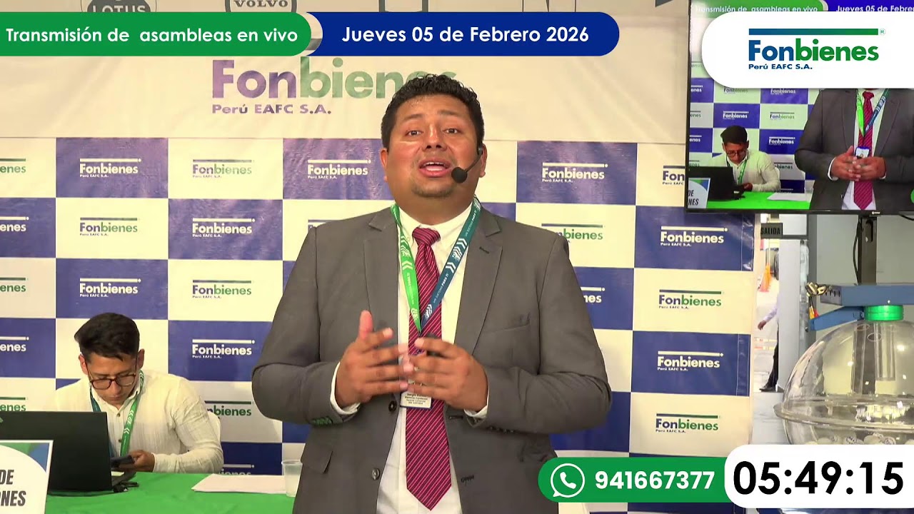 Asambleas Regulares Autos FBP006 - 05  de febrero de 2026
