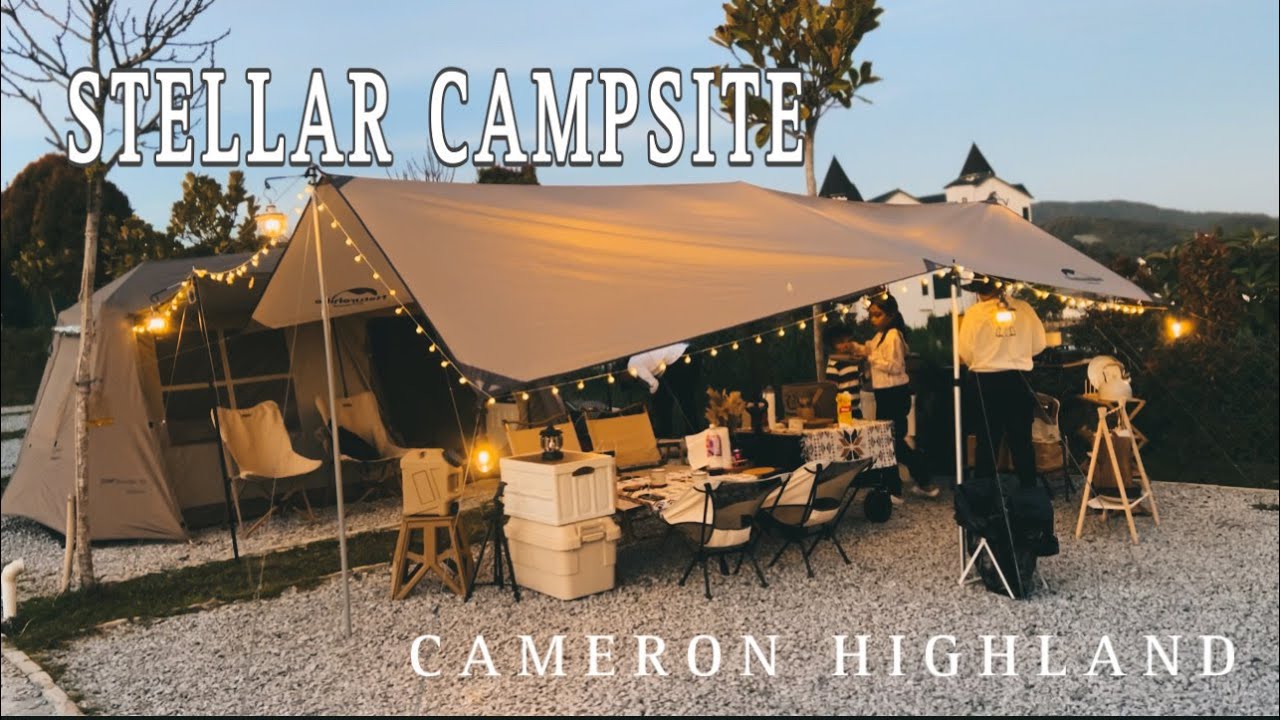 VLOG | FAMILY CAMPING STELLAR GOLDEN HILL CAMERON HIGHLAND | Naturehike Village 13
