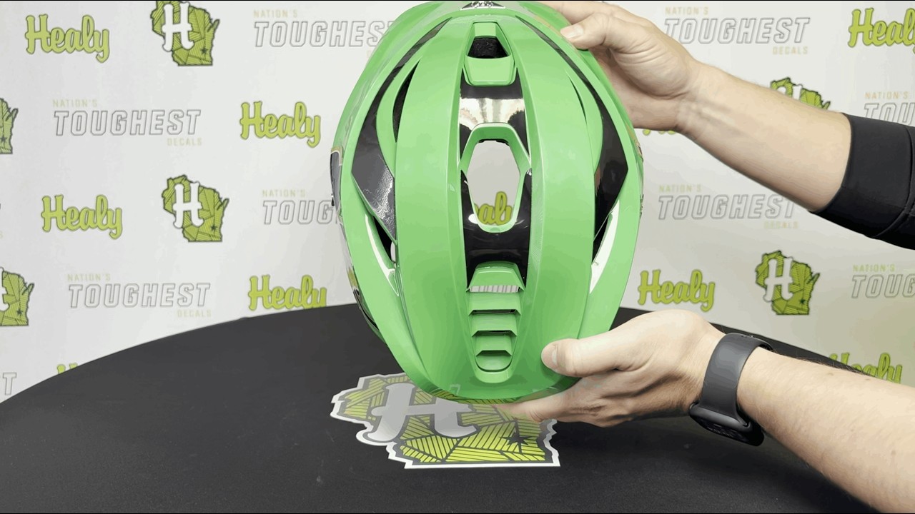 How to Apply Lacrosse Helmet Vent Hole Cover Decals | Step-by-Step Application Guide