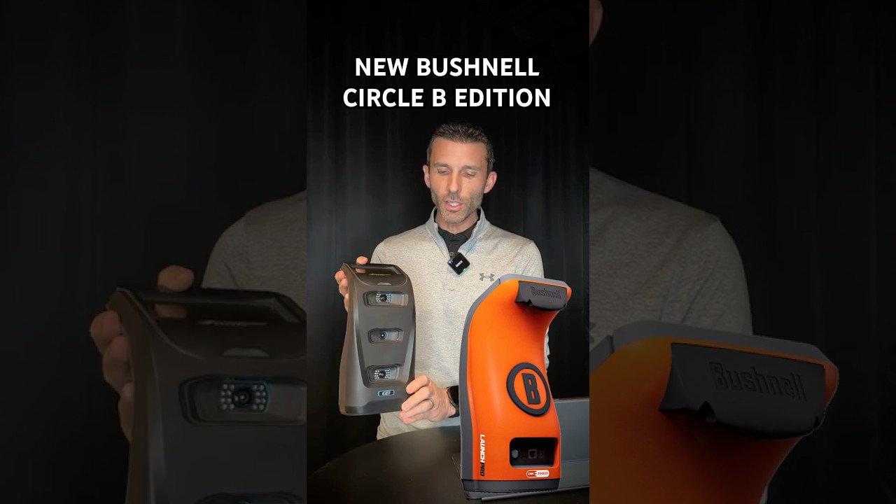 Bushnell Launch Pro Circle B Edition Golf Launch Monitor: цена и новинки #гольф #оборудованиедляг...