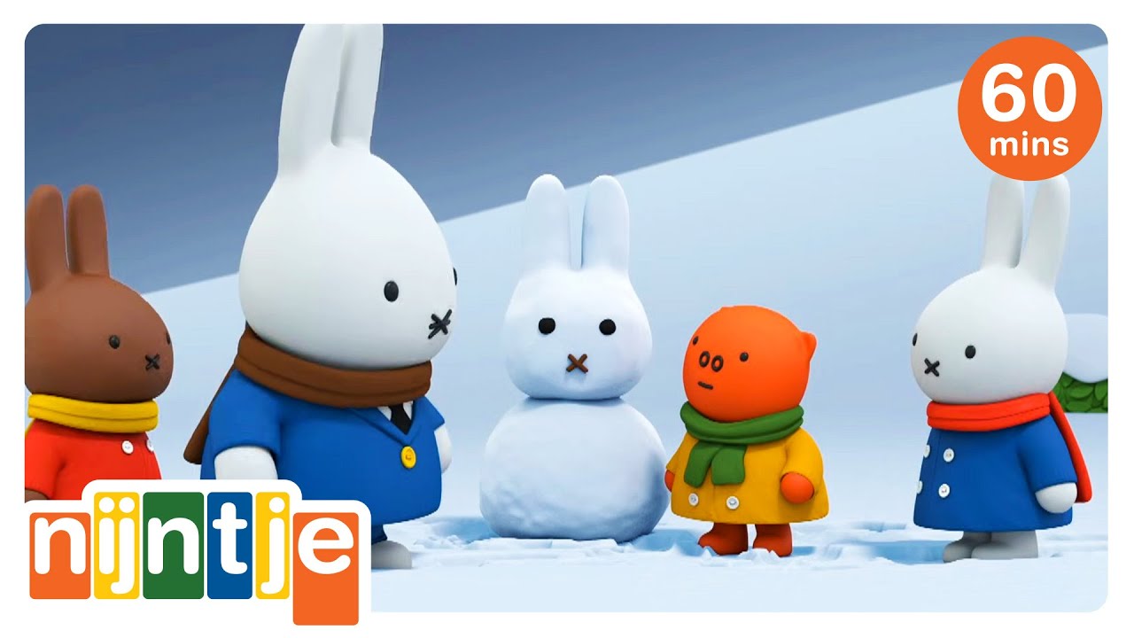 nijntje bouwt een sneeuwpop! | nijntje | het beste van nijntje