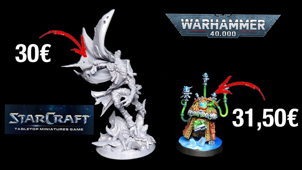 💸Open ze Box & Montage : Zeratul Stracraft par Archon Studio ( Comparatif d'une figurines GW ) 🤑