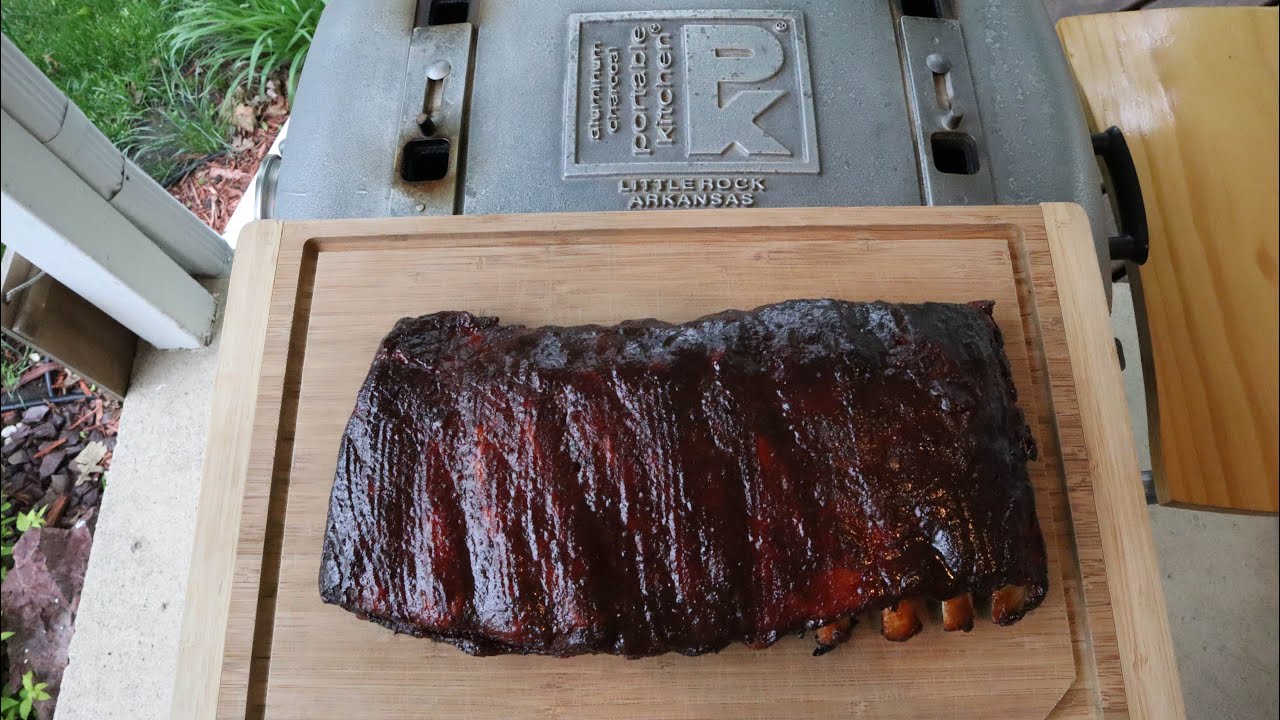 The Original PK Grill & Smoker - St Louis Style Ribs