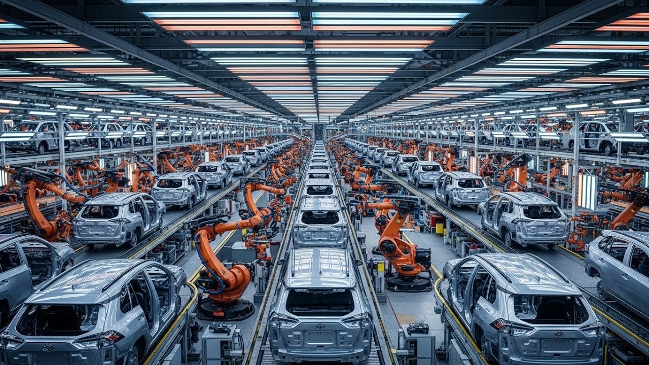 How Toyota Produces Thousands of RAV4 SUVs Daily | Inside the Modern Car Factory (Full Process)