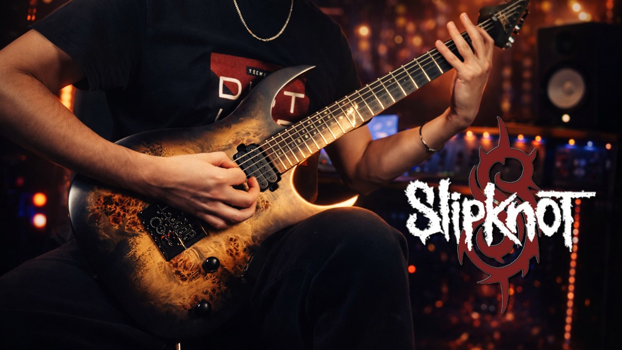 Slipknot  - Skeptic (Guitar Cover) SOLAR S1.6PB Playthrough