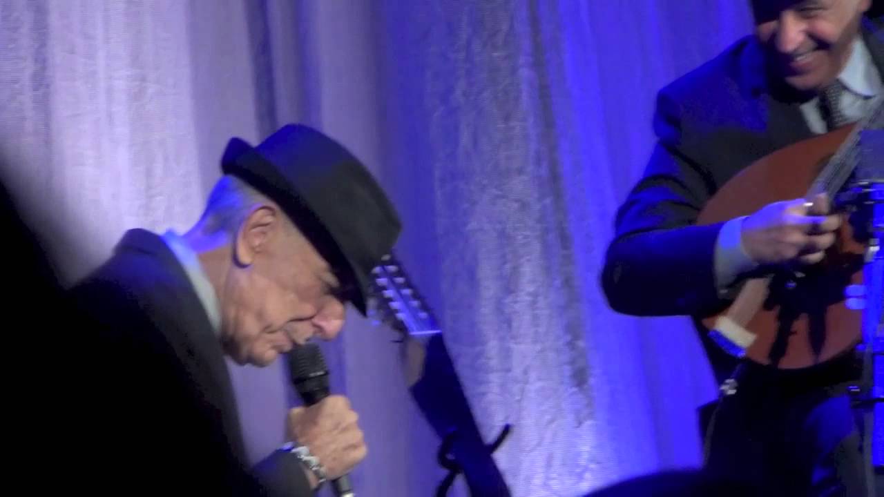 Leonard Cohen , First we take Manhattan, Amsterdam, 20-09-2013
