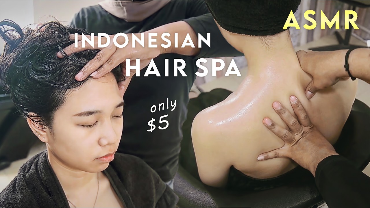 ASMR Creambath | Gentle Hair Spa and Body Massage for Deep Sleep