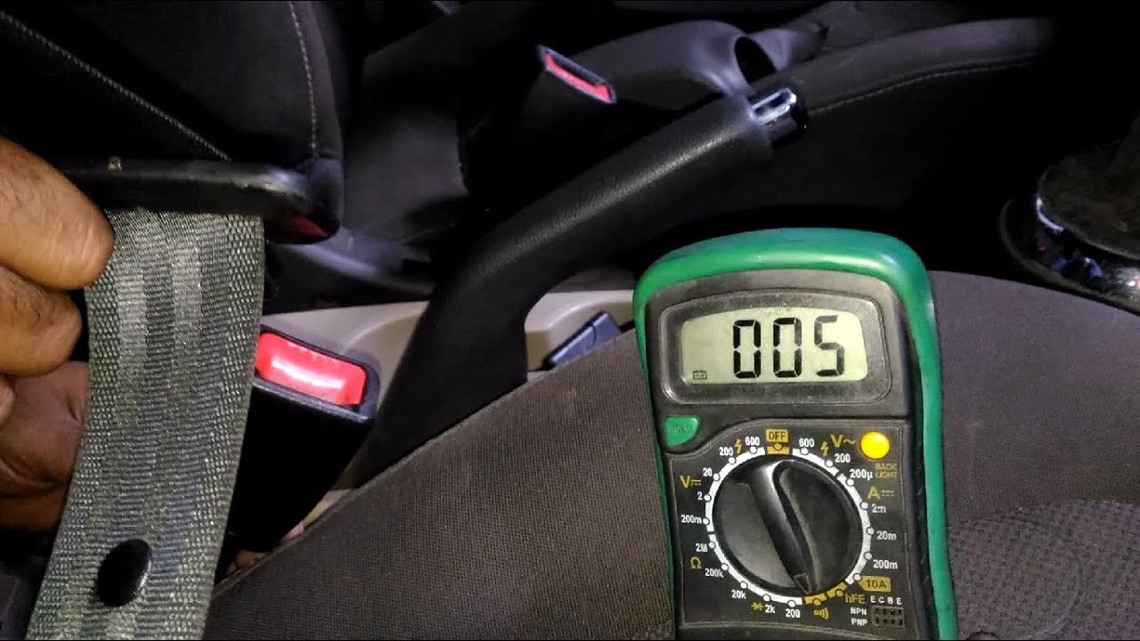 warning sound while driving || seat belt reminder alarm how to solved