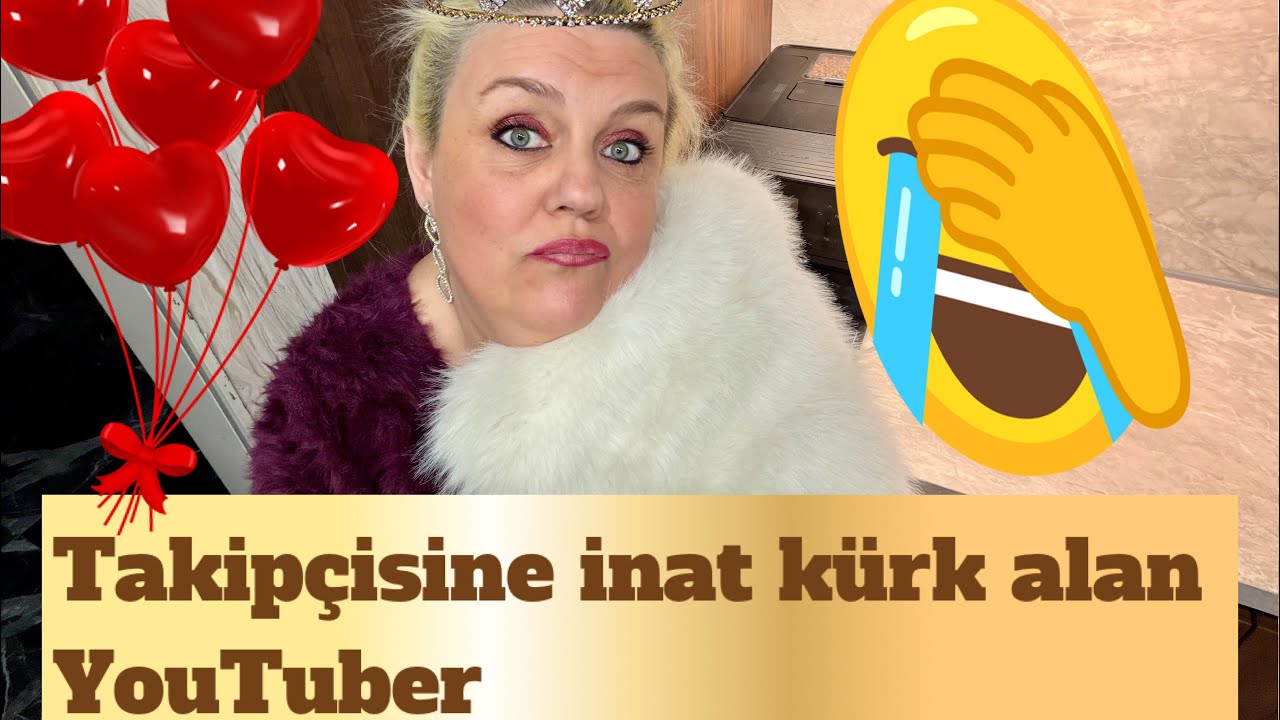 Takipçisine inat kürk alan YouTuber 😂😂