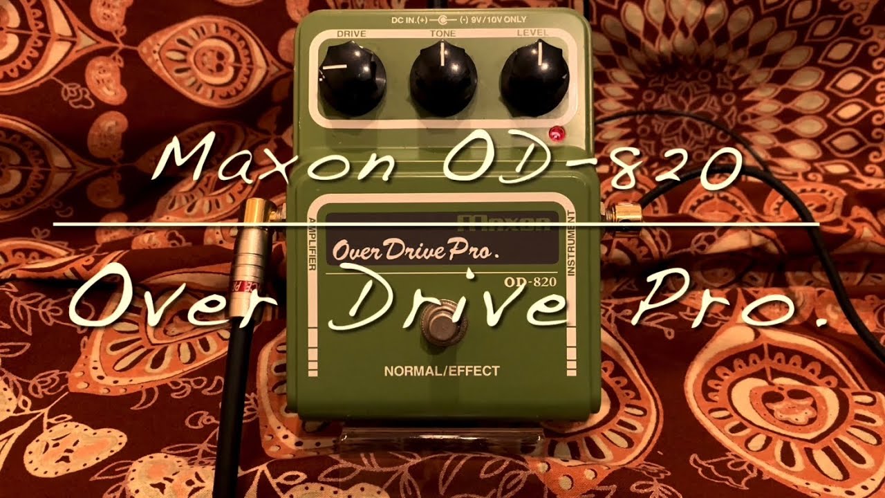 Maxon OD-820 Over Drive Pro.