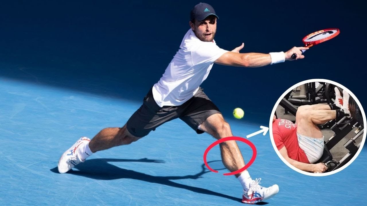 Pro Tennis Player's BRUTAL Leg Workout 💀