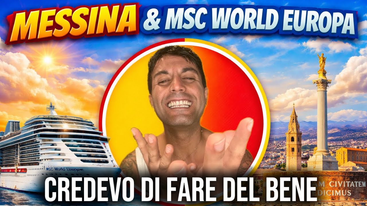 MSC World Europa a Messina rifiuto inaspettato di una senzatetto