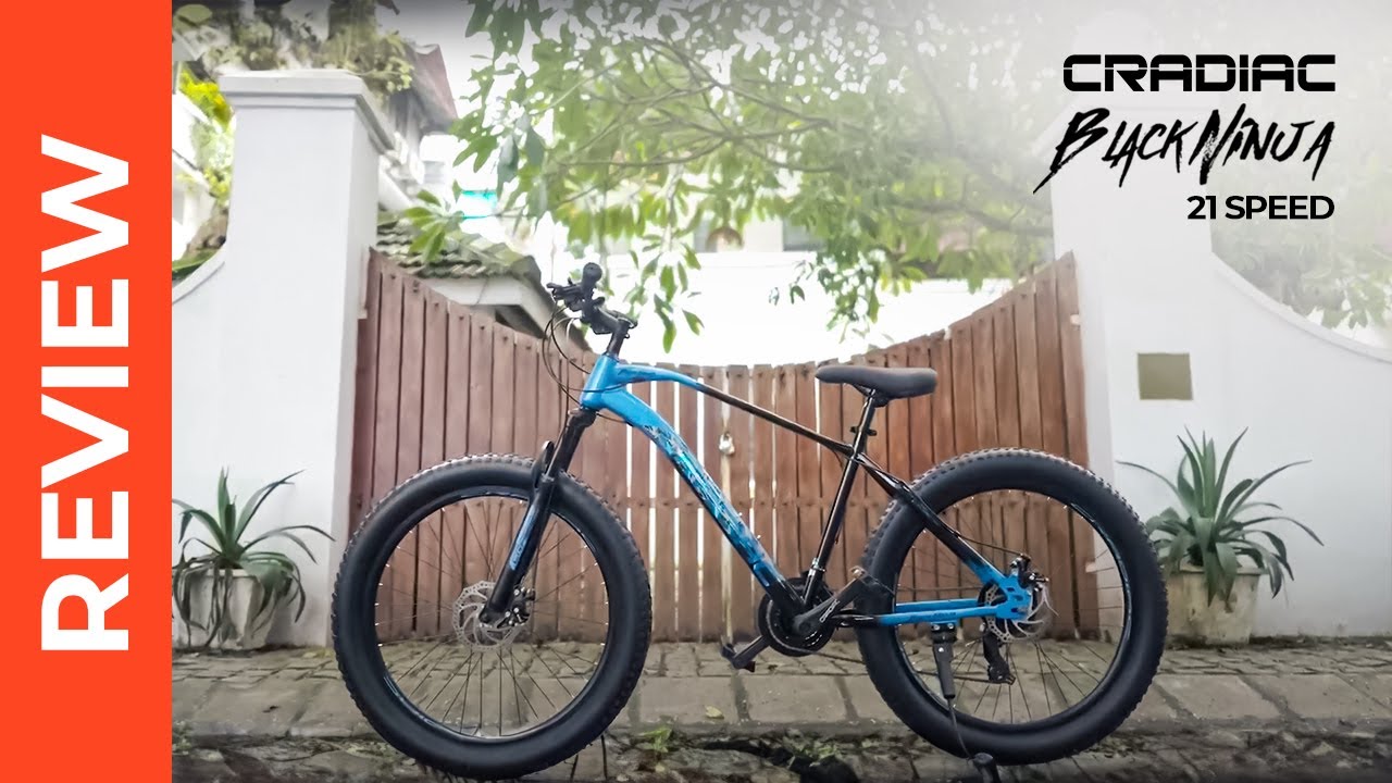 Фэтбайк Cradiac Black Ninja | Обзоры фэтбайков | Лучший велосипед с передаточным числом