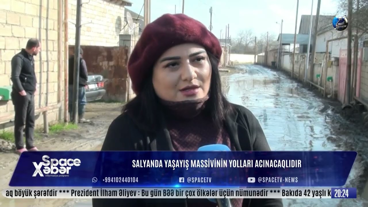 SALYANDA YAŞAYIŞ MASSİVİNİN YOLLARI ACINACAQLIDIR