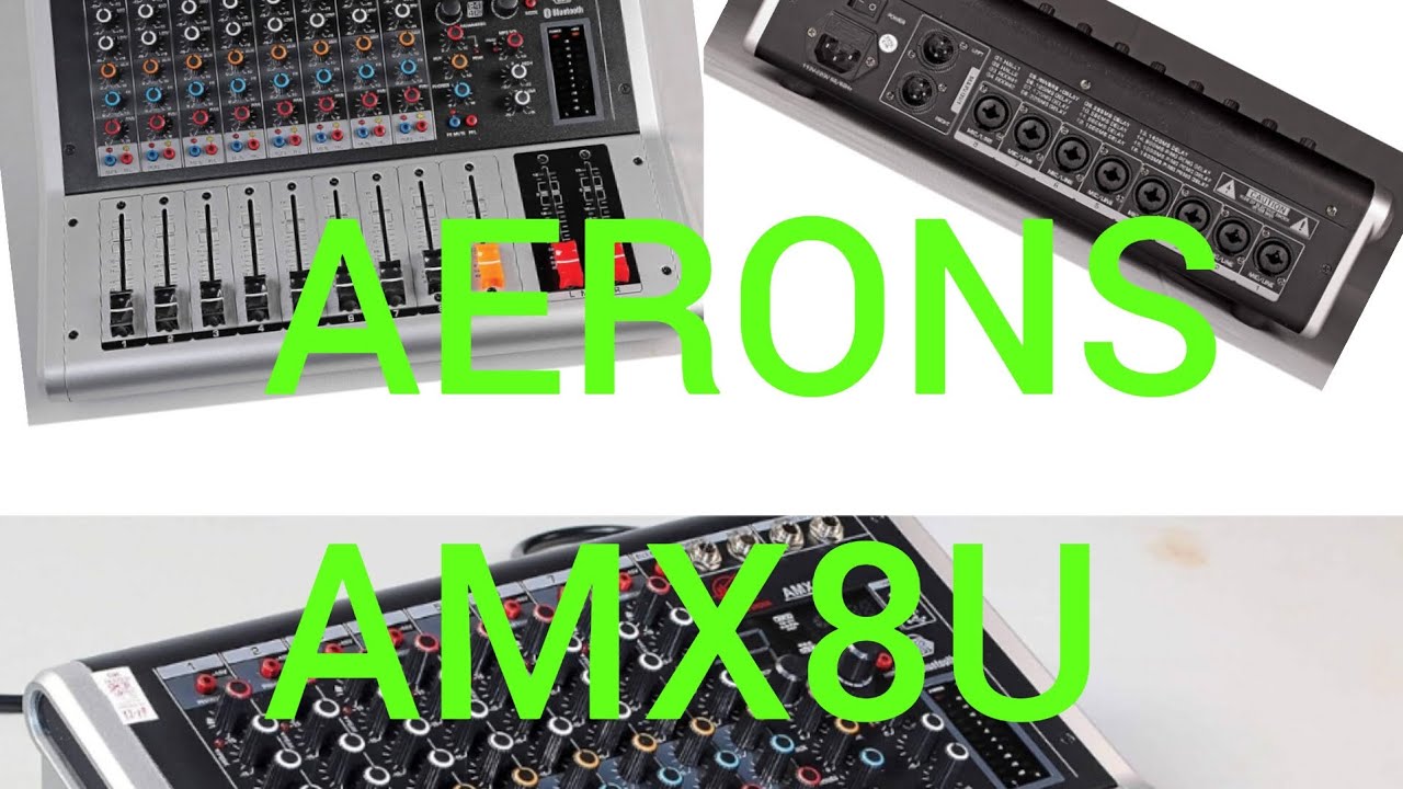 Aerons.AMX8U .Mixer ഈ വിലക്ക് കൊള്ളാമോ?#soundequipment #soundsystem #soundeffects #soundeffect