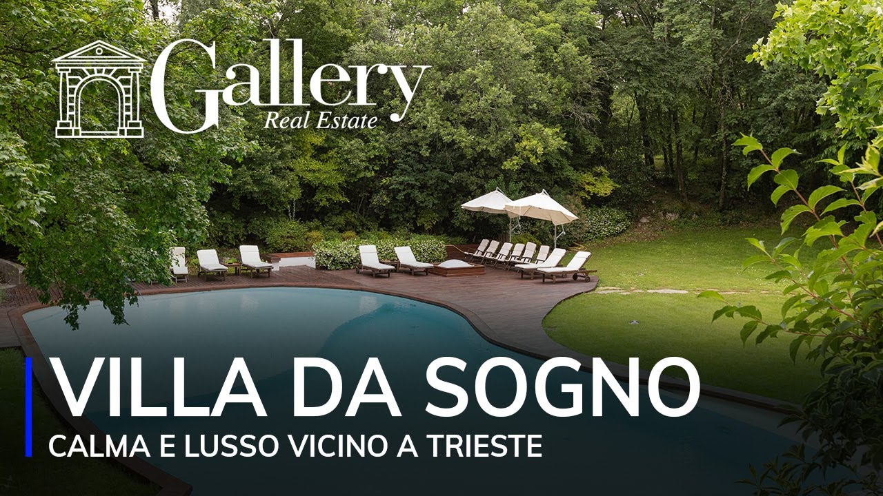 Villa di Lusso con Piscina e Campo da Tennis a Trieste | Luxury Dream Villa with Pool & Tennis Court