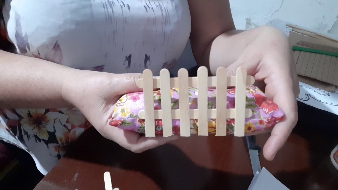 FAÇA FÁCIL CERCA COM PALITOS DE SORVETE