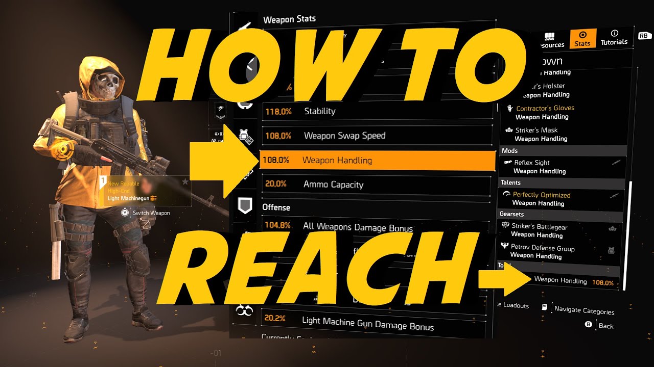 **LASER BEAMS** Max Weapon Handling | The Division 2 PVE Build with Floor 100 Gameplay