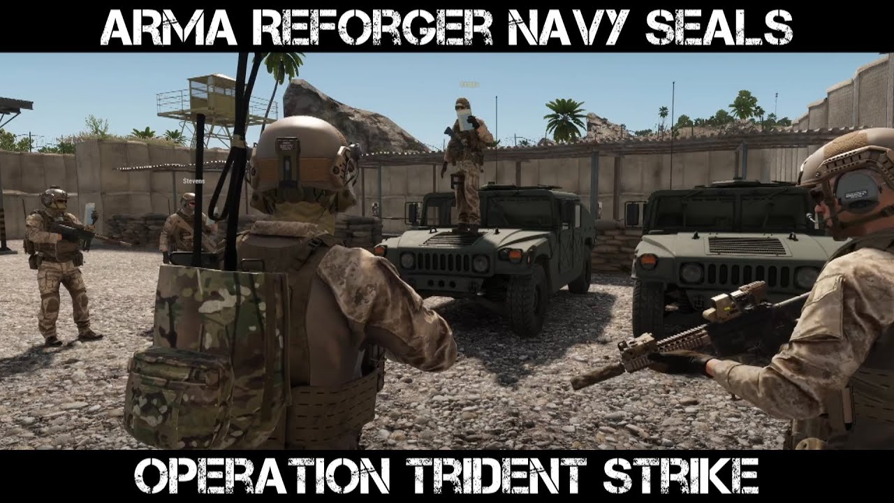 ARMA Reforger Navy SEAL Gameplay - Operation Trident Strike