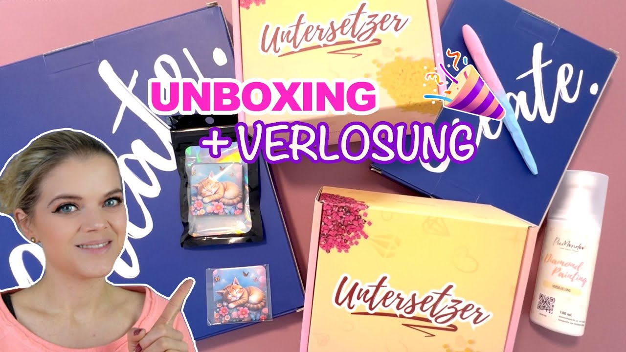 PICMONDOO HAUL & UNBOXING |+VERLOSUNG DIAMAOND PAINTING