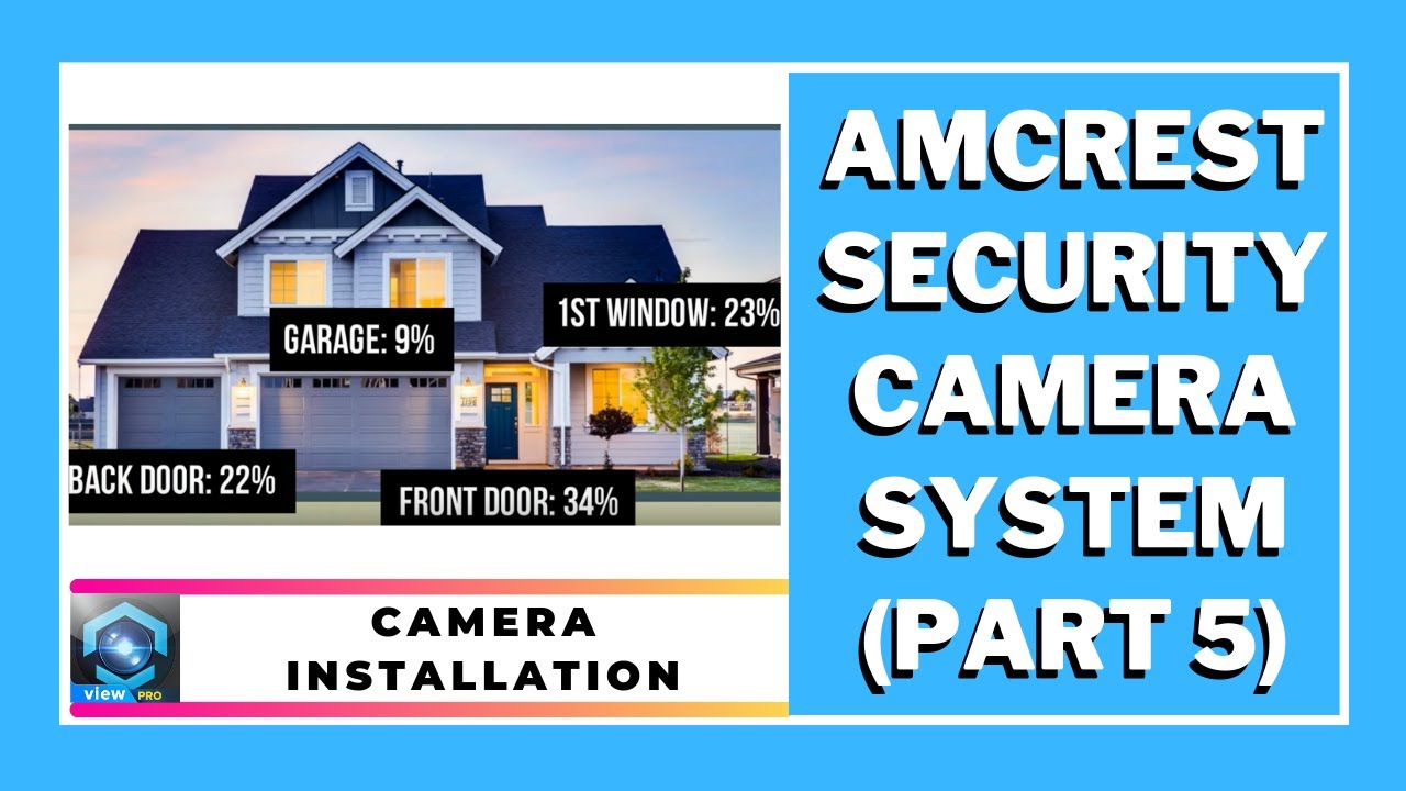 POE Camera Installation Instructions ~ Security Camera System (Part 5)