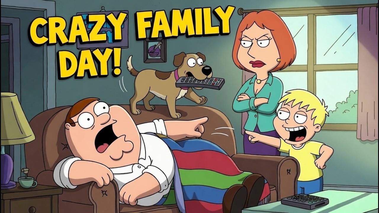 NoZoom Family Guy 2026 | Crazy Family Routine 😂 | Full Episode No Cuts,Ai