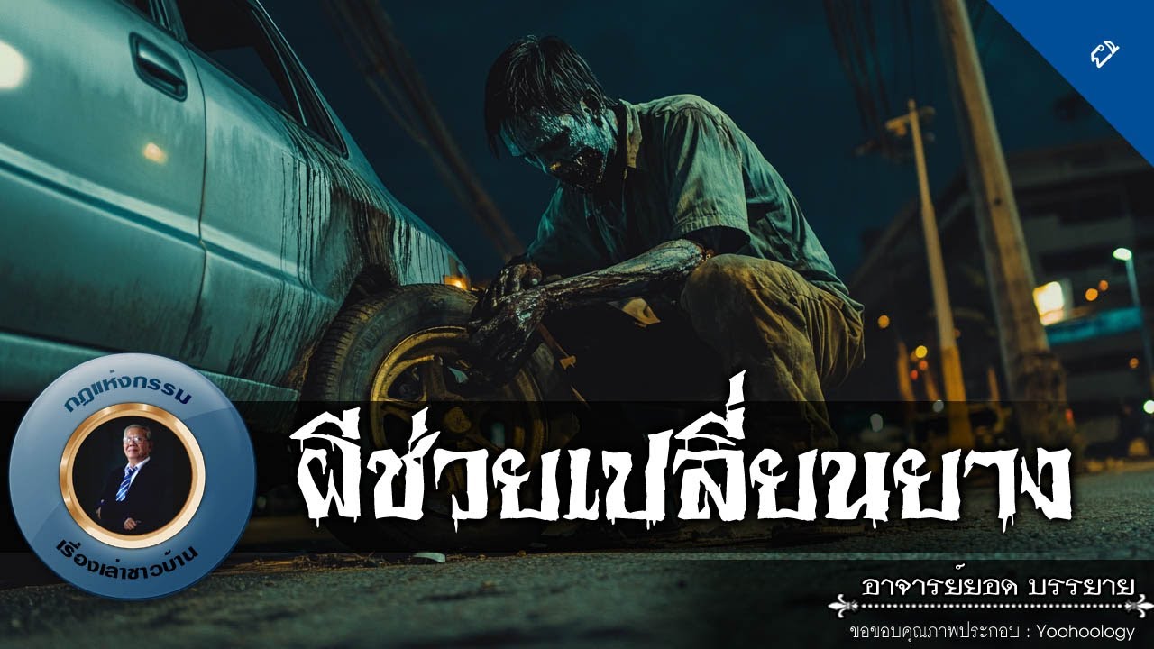 อาจารย์ยอด : ผีช่วยเปลี่ยนยาง [ผี]