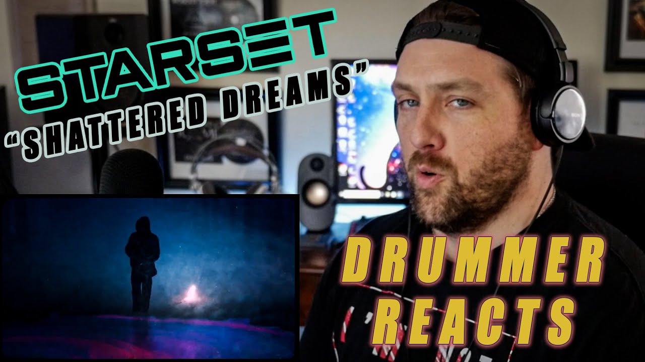 Drummer reacts to Shattered Dreams by Starset