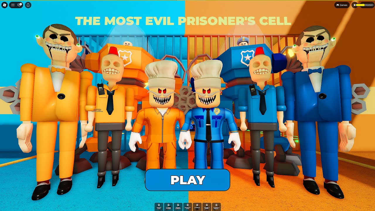 PRISONER VS POLICE PRISON RUN! (Obby) | Roblox Jumpscares