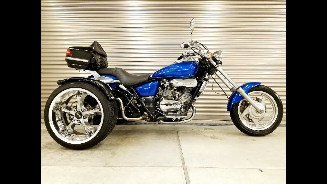 MC29　Vツインマグナ250　独立懸架トライク　ワンオフマフラーサウンド