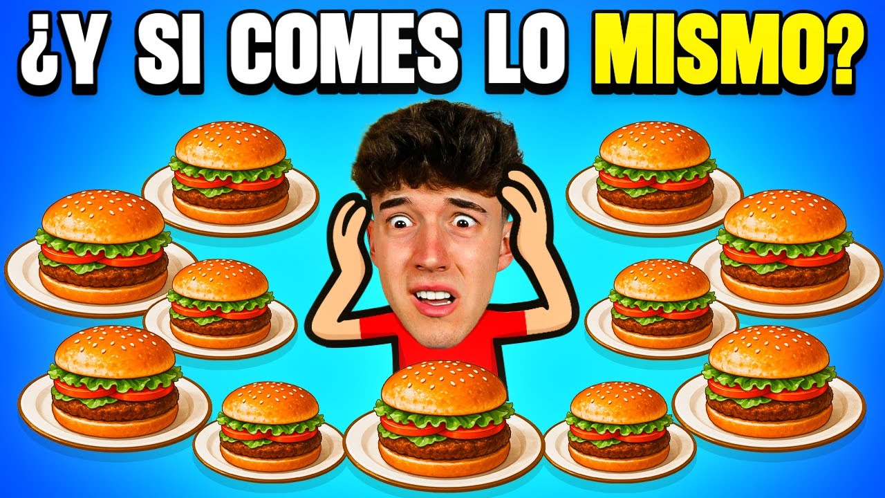 ¿QUE PASA SI SOLO COMES UN ALIMENTO TODA TU VIDA?