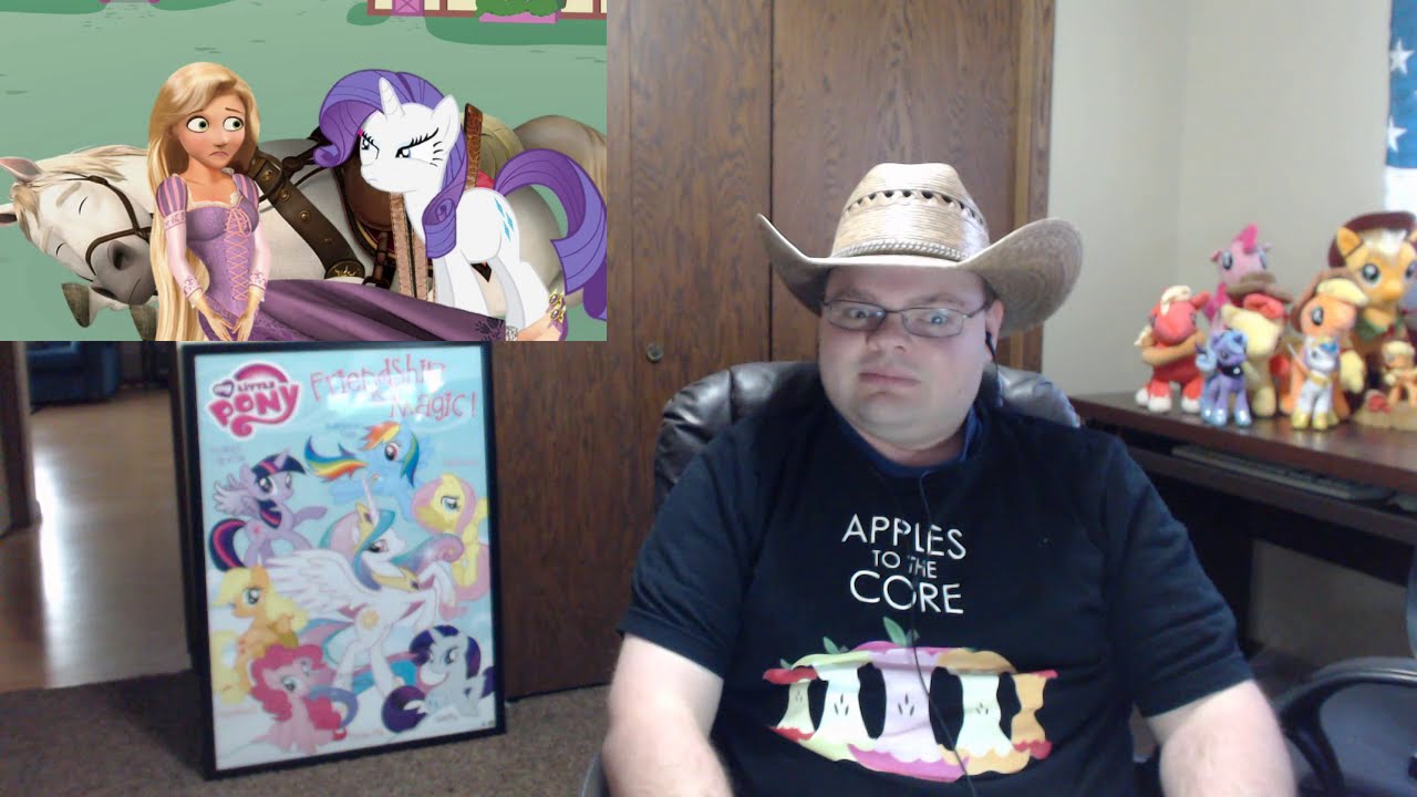 [Blind Reaction] Rapunzel Meets My Little Pony