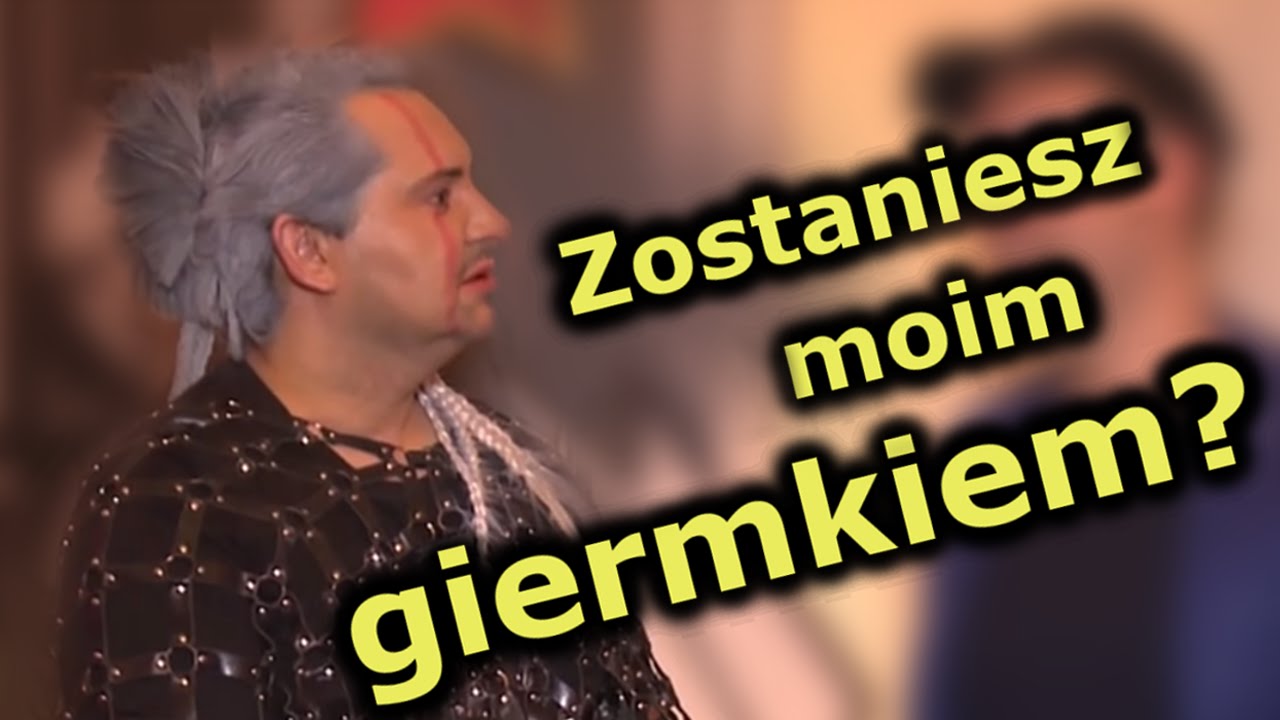 Michał Witkowski bawi się w Wiedźmina - Ścianka Myśli