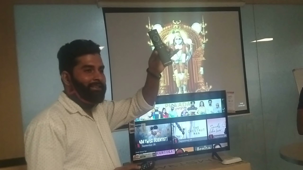 Amstrad Led Tv with Voice camand Full Demo - AM32HS4VD