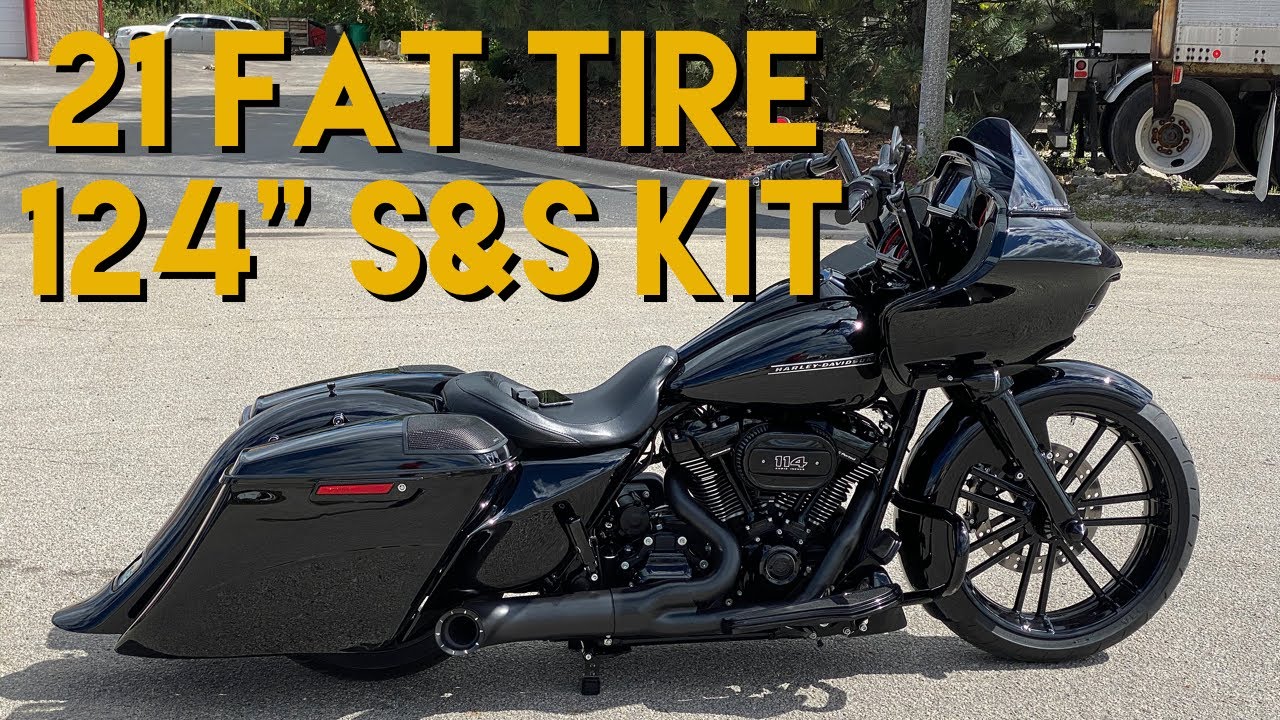 Мотоцикл Mike's 21” Harley Fat Tire Road Glide чуть не не вернулся домой!