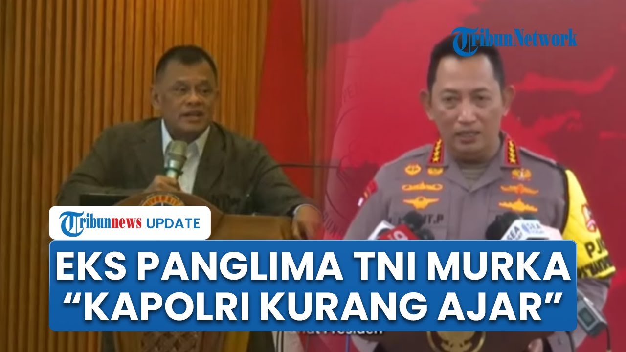 Eks Panglima TNI Gatot Geram, Sebut Kapolri Anggap Prabowo Boneka: Listyo Sigit Kurang Ajar!