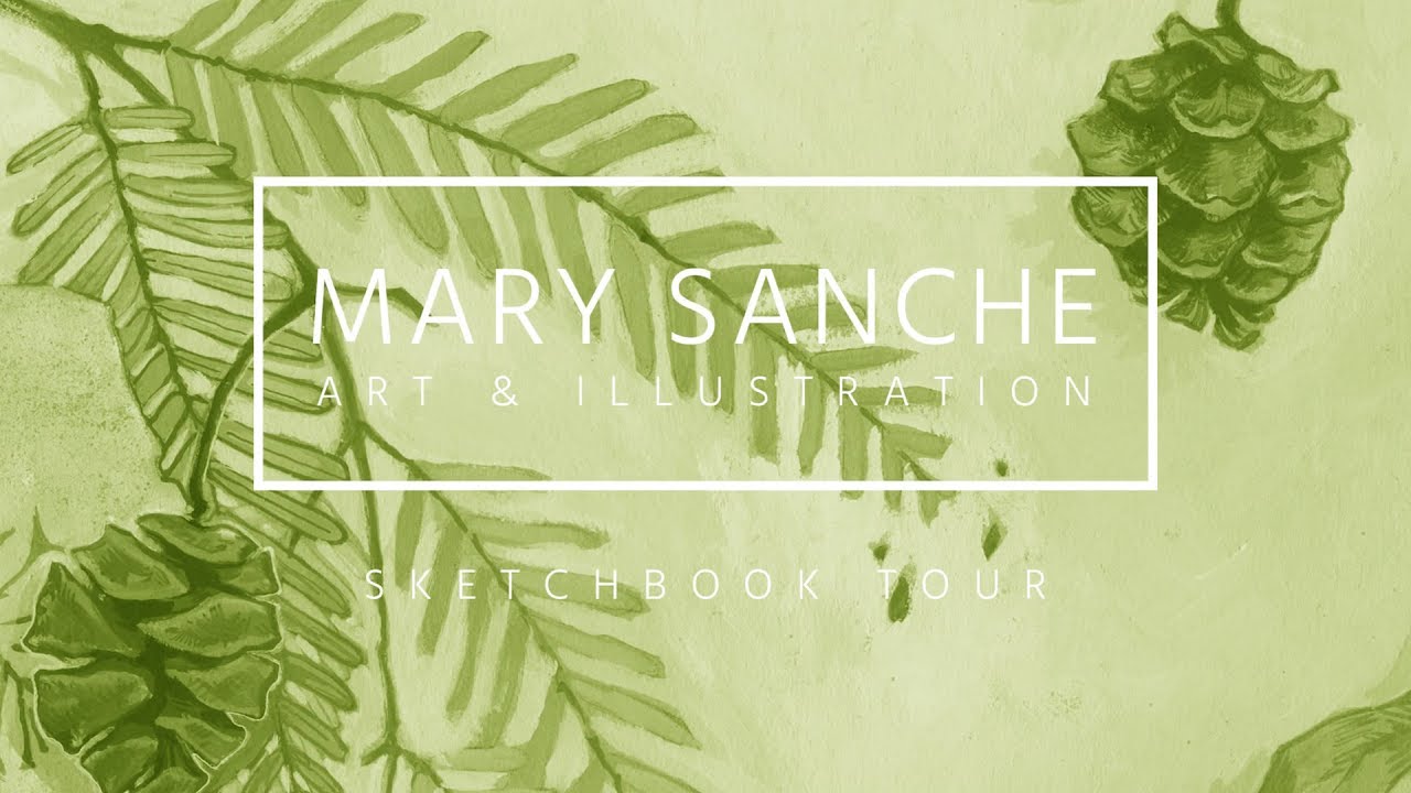 Sketchbook Tour III // Flip-through 2016 // Pencil & Pen // Mary Sanche