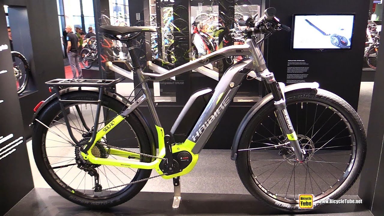 2018 Haibike sDuro Trekking 9.0 Electric Bike - Walkaround - 2017 Eurobike