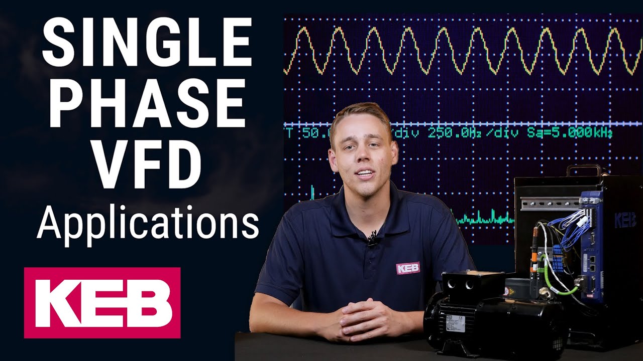 VFDs for Single Phase Applications | KEB 