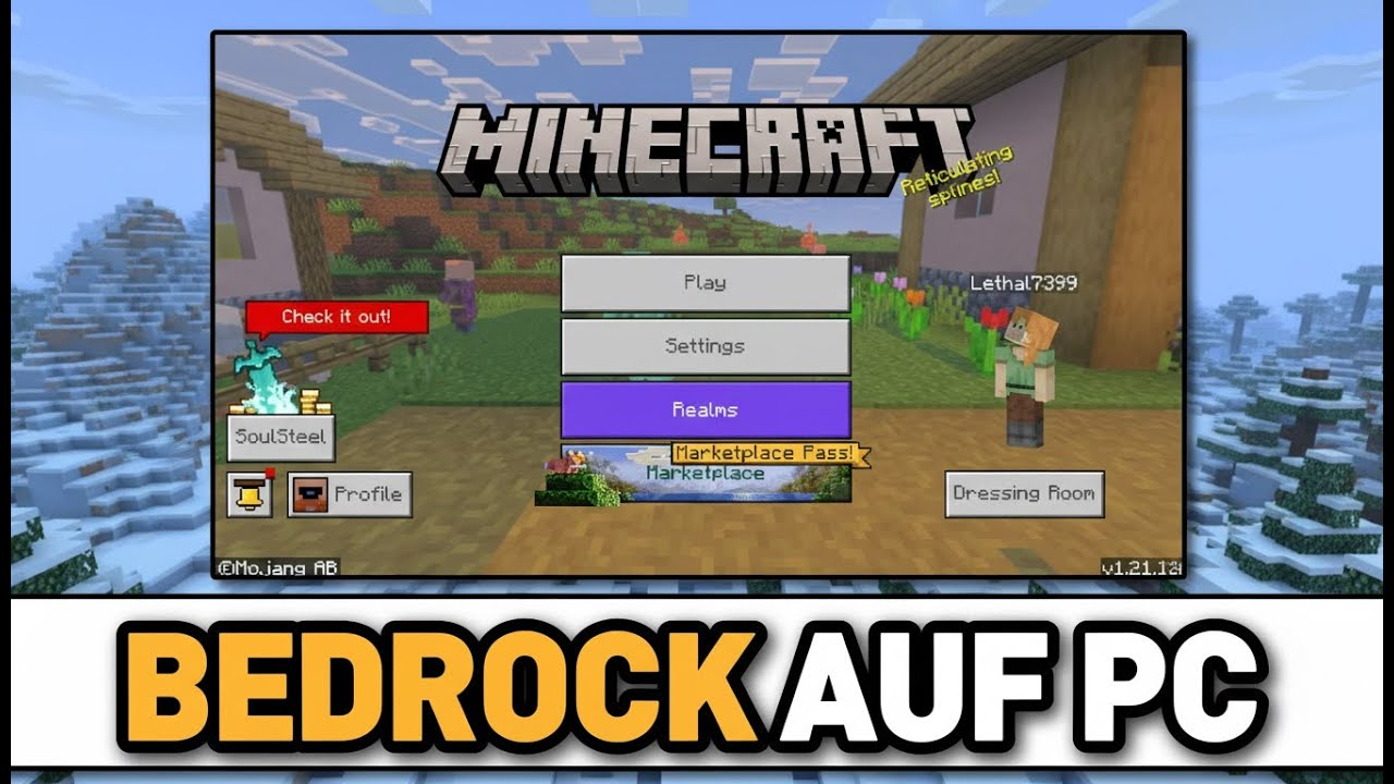 Wie man Minecraft Bedrock Edition auf dem PC spielt (3 WEGE)