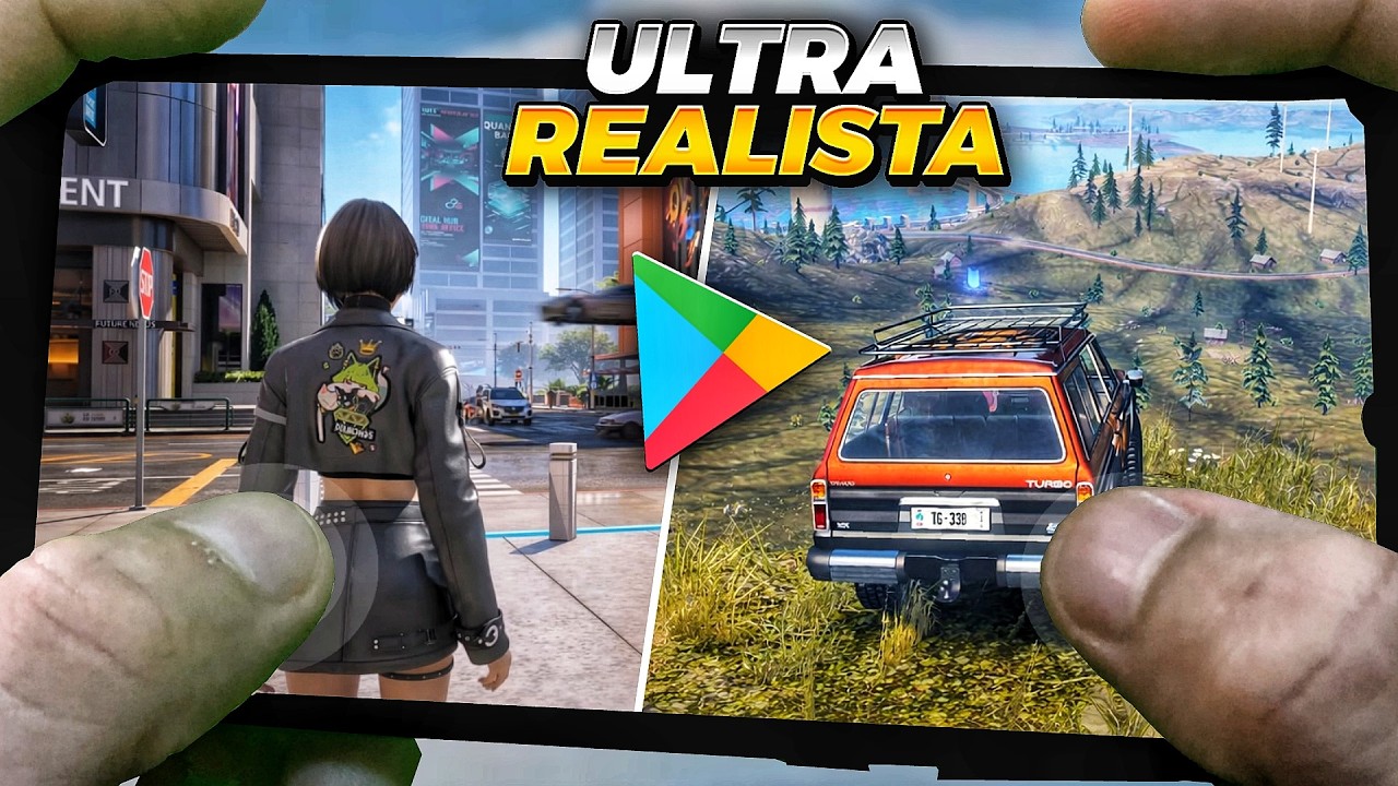 INCR&Iacute;VEL! 8 JOGOS ULTRA REALISTAS PARA CELULAR😱 MELHORES JOGOS PARA ANDROID 2026
