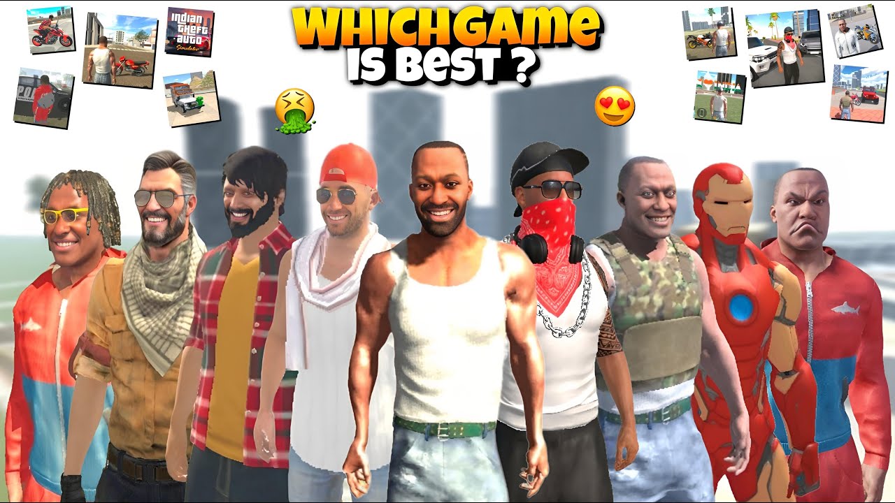 Comparing Every INDIAN GTA GAME 😱 (Which Game is Best?)