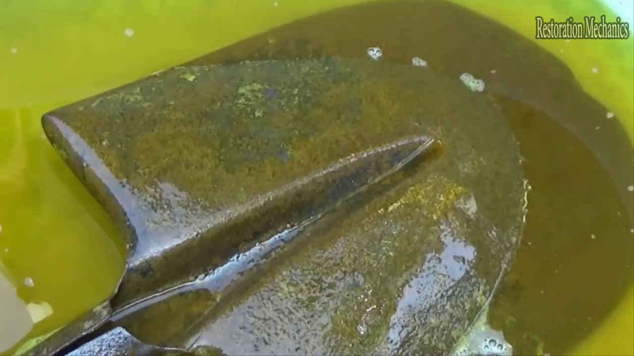 Restore Shovel Forgotten Many Years - Restoration shovel old - Restore of Build Tool - 復元古いシャベル