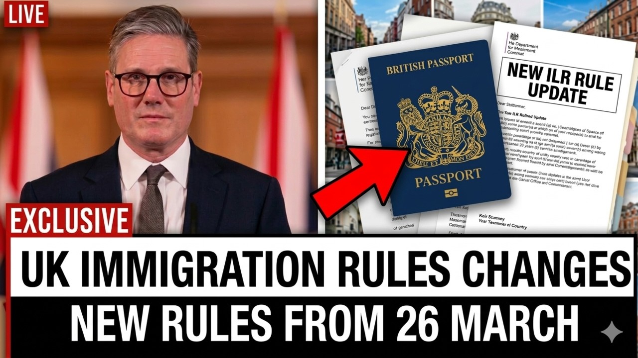 UK Immigration Big Update: New Changes to ILR,  Dependants,  Skilled Worker & Global Talent Visa!