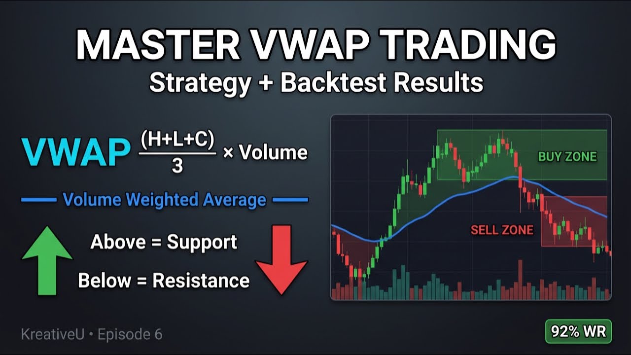 VWAP Explained + Zero DTE Algo Strategy (Backtested 2023–2024)