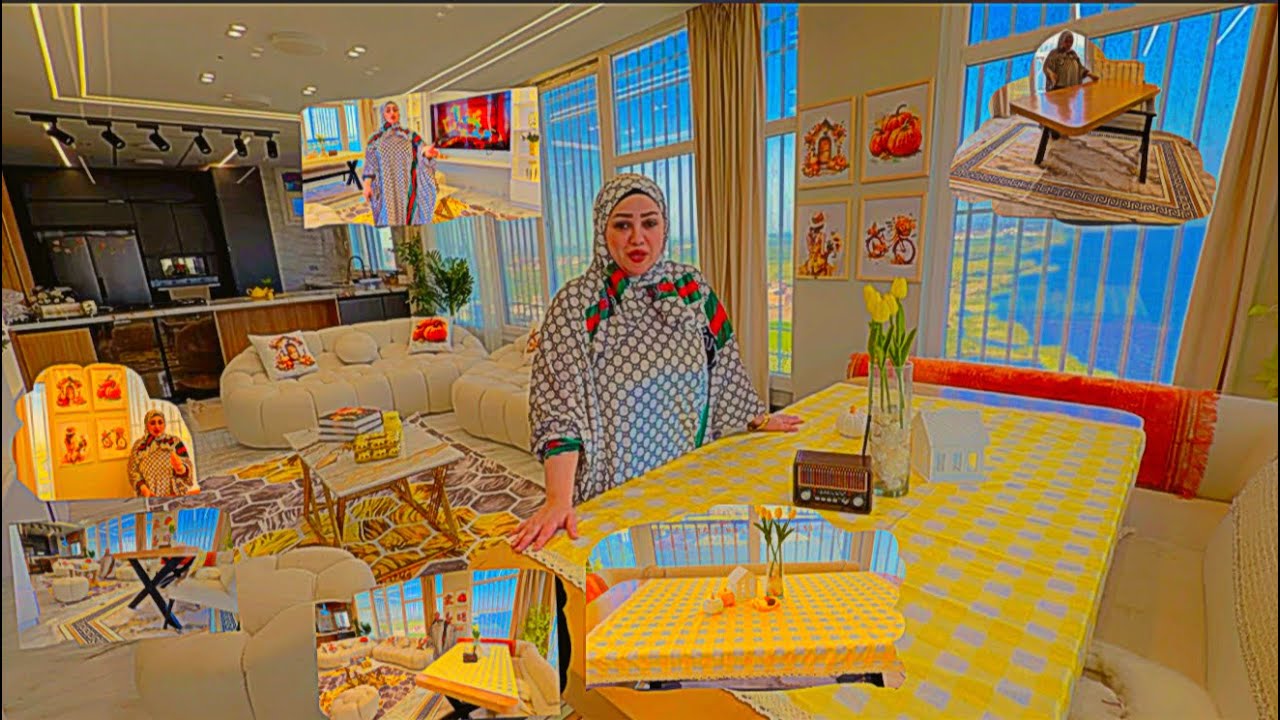 الفيديو المنتظر 🏠غيرت ديكورات شقه النيل بسبب!!وعملتكم جوله 🏠