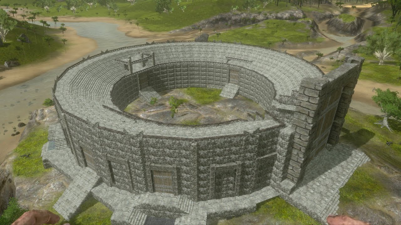 Ark Mobile - How To Build The Colosseum (Part 1)