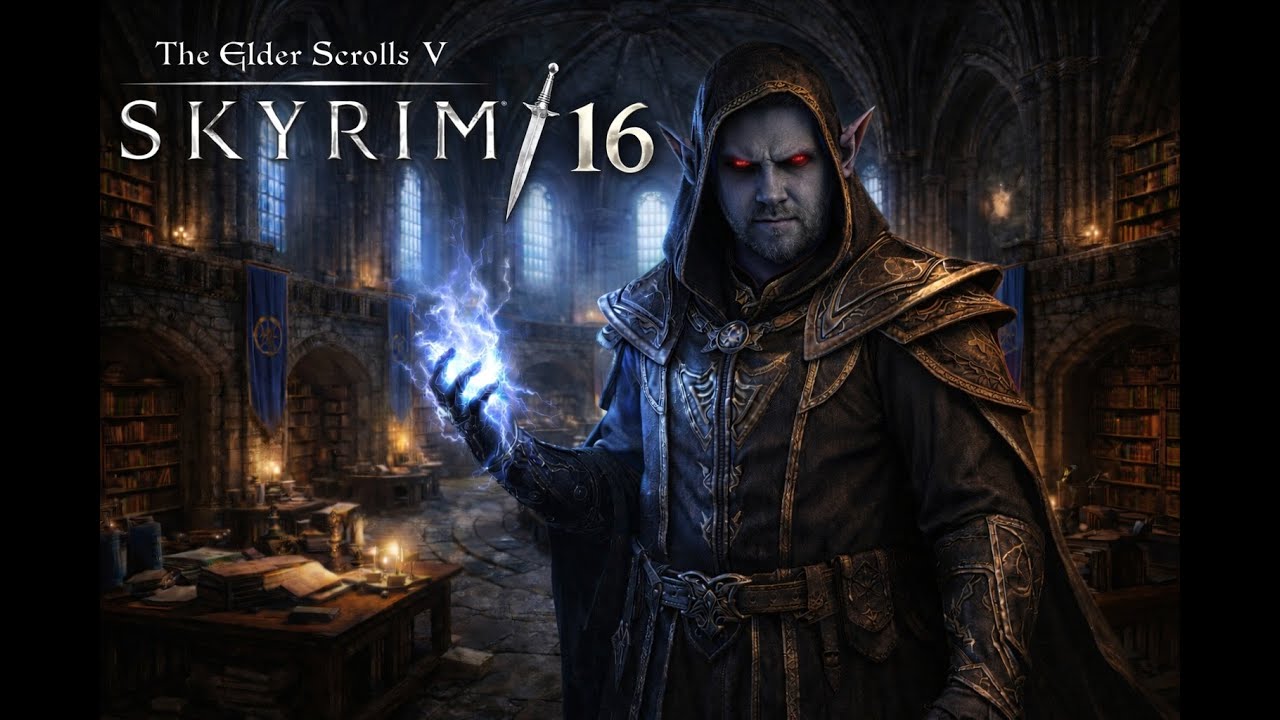 The Elderscrolls V: Skyrim #16🧙In der Bücherei der Akademie📚