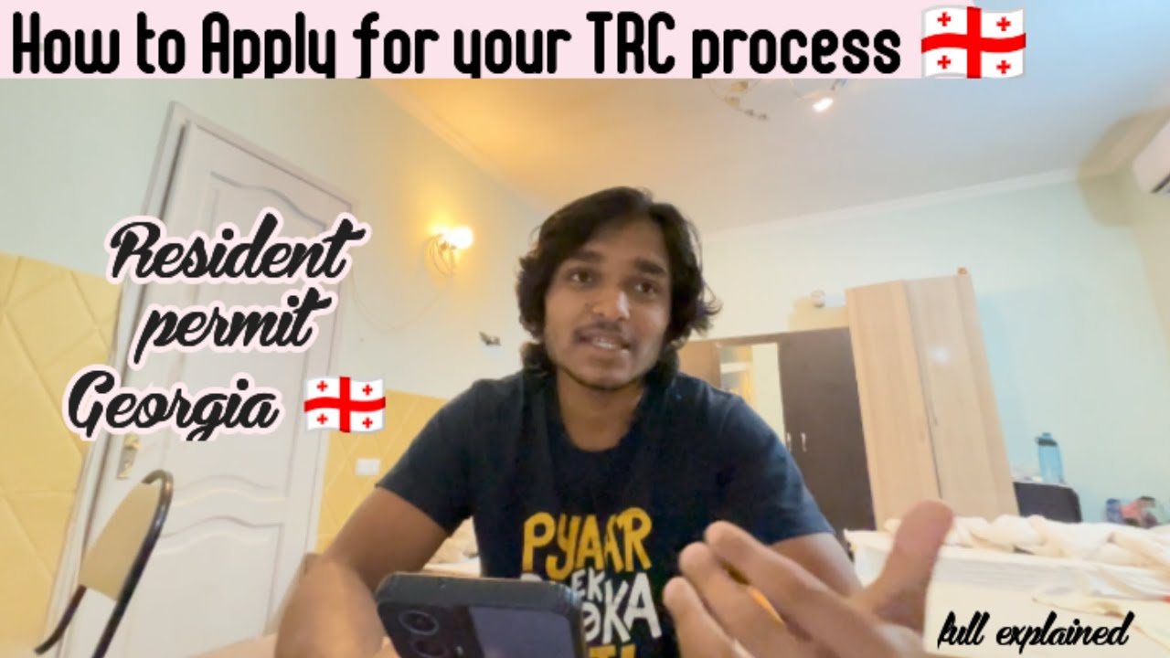 HOW TO APPLY FOR TRC process (RESIDENT PERMIT) Georgia 🇬🇪 |TRC process |MBBS abroad| MBBS in Georgia