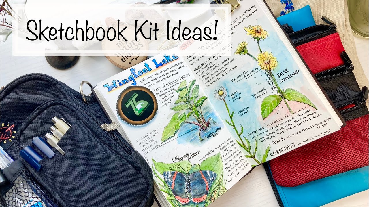 8 Cheap or Free Travel Sketching Kit Ideas for Your Art Supplies!